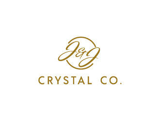 J&J Crystal Co. logo design by czars