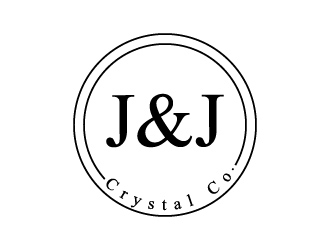 J&J Crystal Co. logo design by treemouse