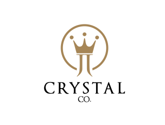 J&J Crystal Co. logo design by serprimero