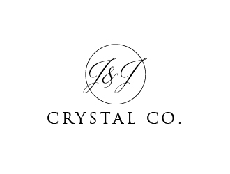 J&J Crystal Co. logo design by my!dea
