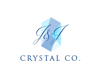 J&J Crystal Co. logo design by my!dea