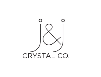 J&J Crystal Co. logo design by Aslam