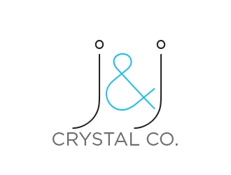 J&J Crystal Co. logo design by Aslam