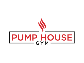 Pump House Gym logo design by puthreeone