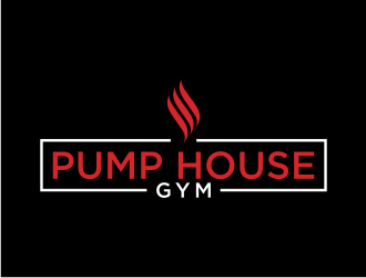 Pump House Gym logo design by puthreeone