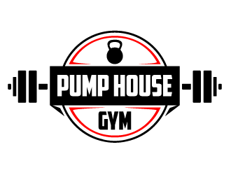 Pump House Gym logo design by Ultimatum