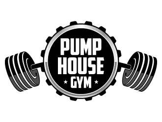 Pump House Gym logo design by Ultimatum