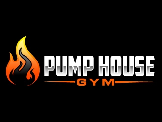 Pump House Gym logo design by AamirKhan