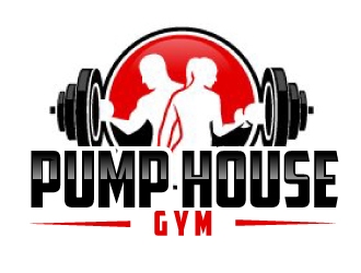 Pump House Gym logo design by AamirKhan