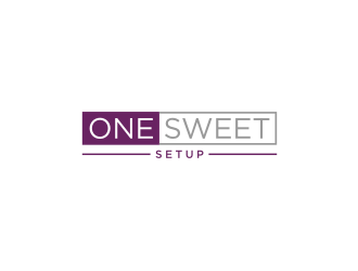 One Sweet Setup  logo design by bricton