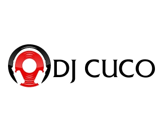 DJ CUCO logo design by AamirKhan