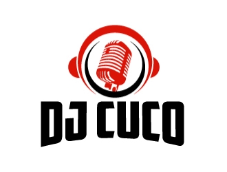 DJ CUCO logo design by AamirKhan