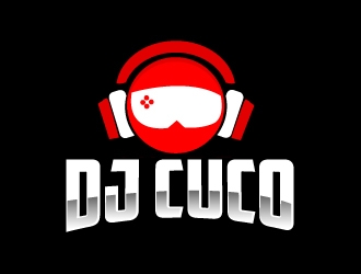 DJ CUCO logo design by AamirKhan