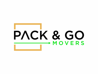 Pack & Go Movers logo design by hopee