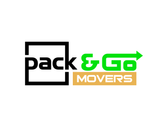 Pack & Go Movers logo design by Avro