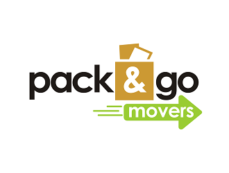 Pack & Go Movers logo design by haze