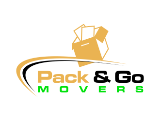 Pack & Go Movers logo design by scolessi