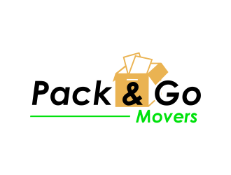 Pack & Go Movers logo design by scolessi