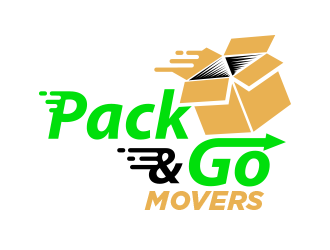 Pack & Go Movers logo design by scriotx