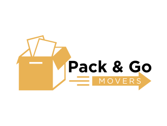 Pack & Go Movers logo design by icha_icha