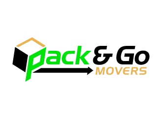 Pack & Go Movers logo design by dasigns