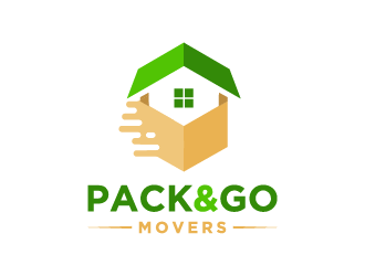 Pack & Go Movers logo design by jafar