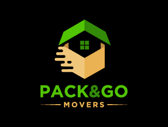 Pack & Go Movers logo design by jafar