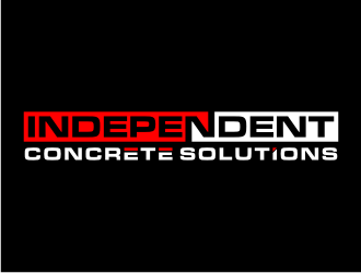 Independent concrete solutions logo design by Franky.