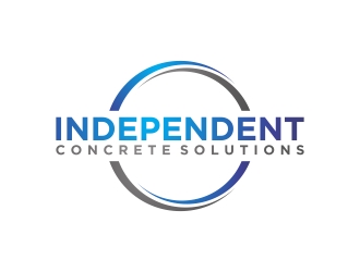 Independent concrete solutions logo design by javaz