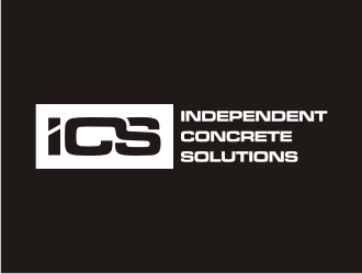 Independent concrete solutions logo design by artery