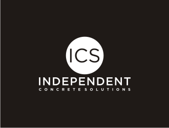 Independent concrete solutions logo design by bricton