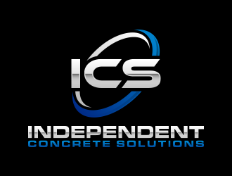 Independent concrete solutions logo design by lexipej