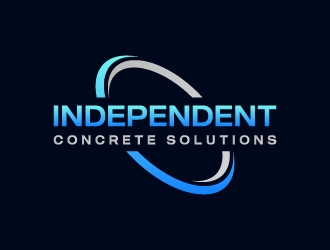 Independent concrete solutions logo design by Janee