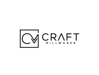 Craft Millworks logo design by Lovoos