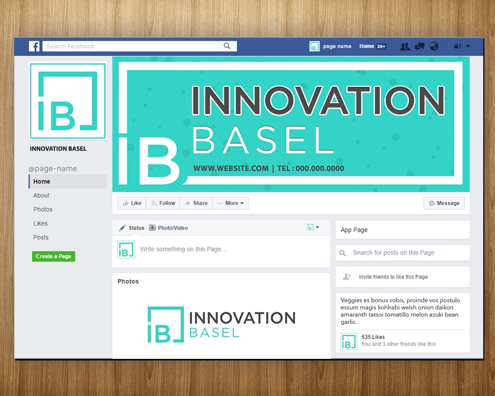Innovation Basel logo design by MastersDesigns