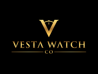Vesta Watch Co Logo Design