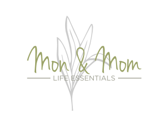 Mon & Mom Life Essentials  logo design by rief