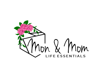 Mon & Mom Life Essentials  logo design by Gwerth