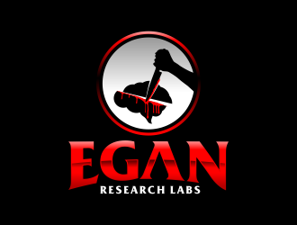 Egan Research Labs  logo design by ekitessar