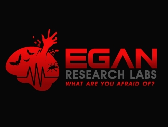 Egan Research Labs  logo design by PMG