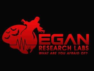 Egan Research Labs  logo design by PMG