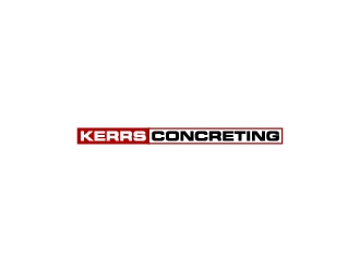 Kerrs concreting  logo design by Creativeminds