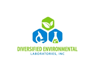 Diversified Environmental Laboratories, Inc. logo design by sakarep