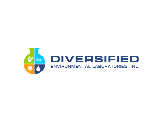 Diversified Environmental Laboratories, Inc. logo design by SOLARFLARE