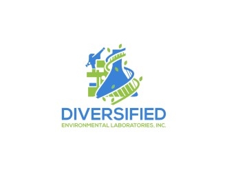 Diversified Environmental Laboratories, Inc. logo design by KaySa