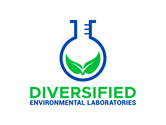 Diversified Environmental Laboratories, Inc. logo design by lexipej