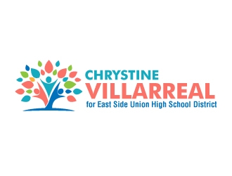 Chrystine Villarreal for East Side Union High School District  logo design by jaize