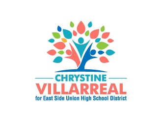 Chrystine Villarreal for East Side Union High School District  logo design by jaize