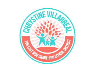 Chrystine Villarreal for East Side Union High School District  logo design by pencilhand