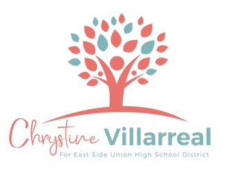 Chrystine Villarreal for East Side Union High School District  logo design by nikkl
